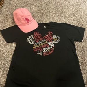 Both hat and shirt ! Disney